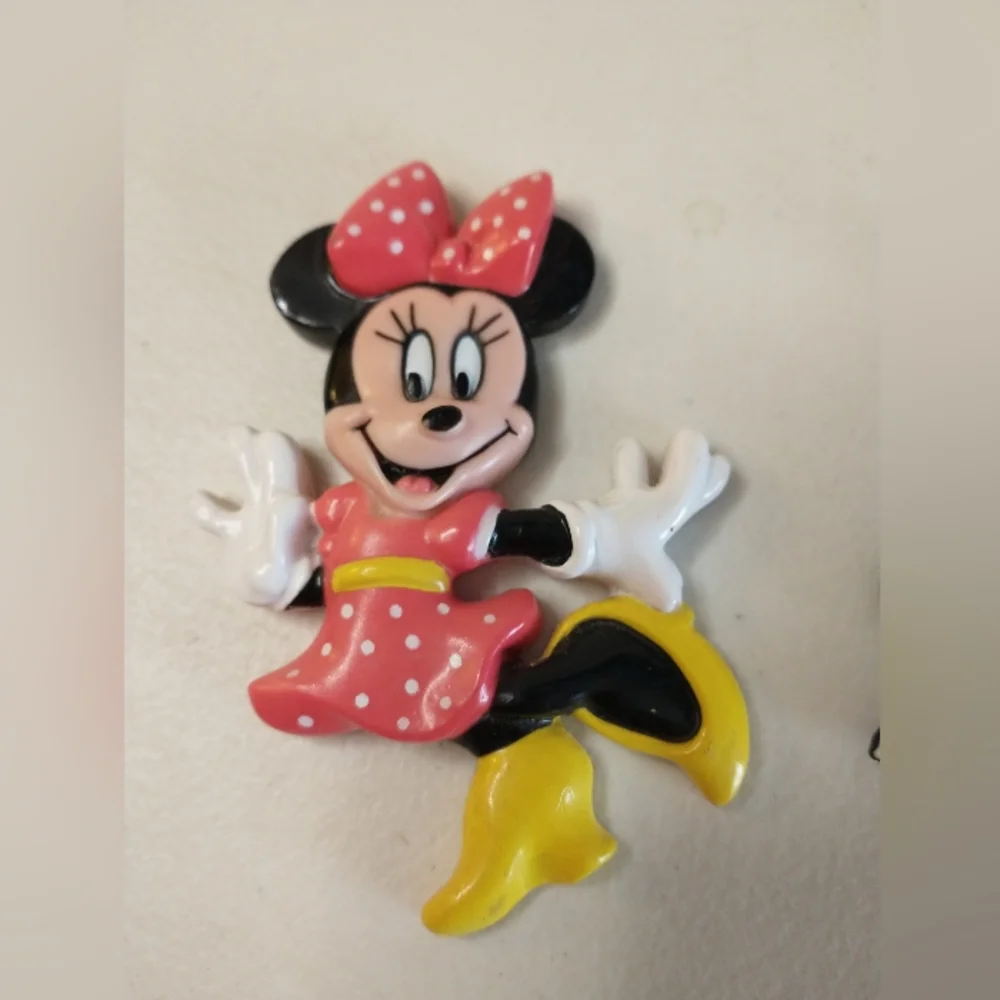 Vintage Disney Rubber Magnets Minnie - Picture 4 of 6
